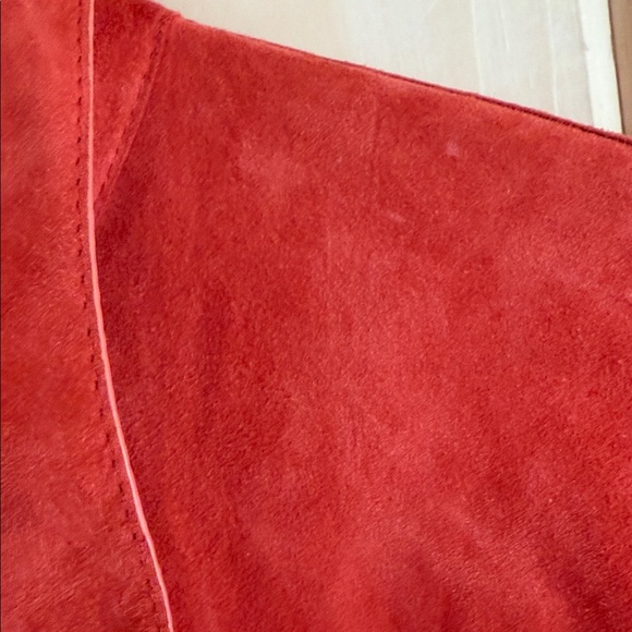 Lafayette 148 New York 100% Lamb Suede Button Down - Picture 13 of 16